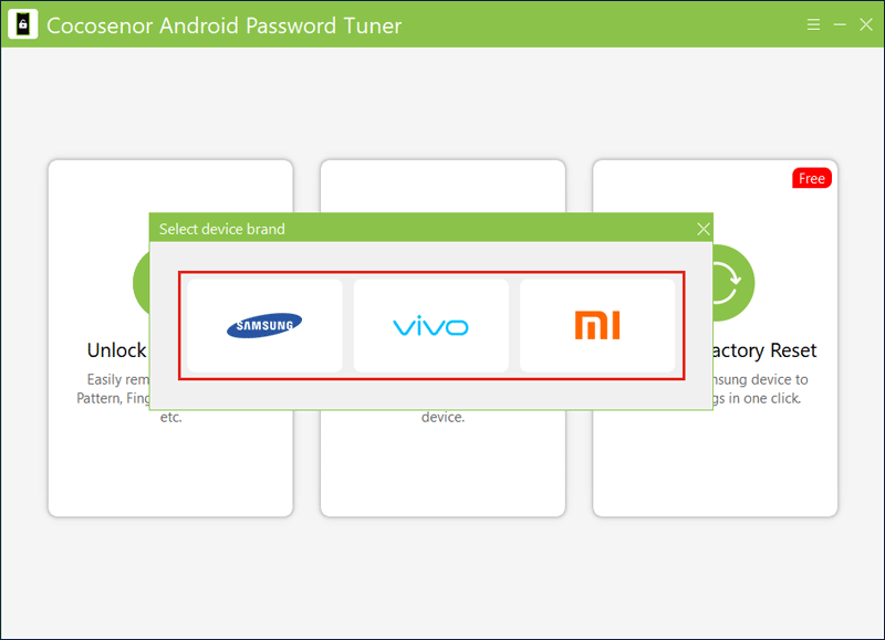 select Android phone brand