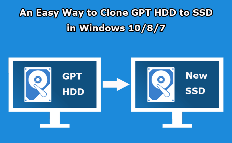 clone gpt hdd to ssd
