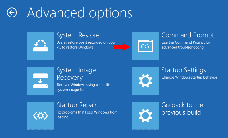 Open Command Prompt