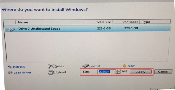 format ssd for windows 10