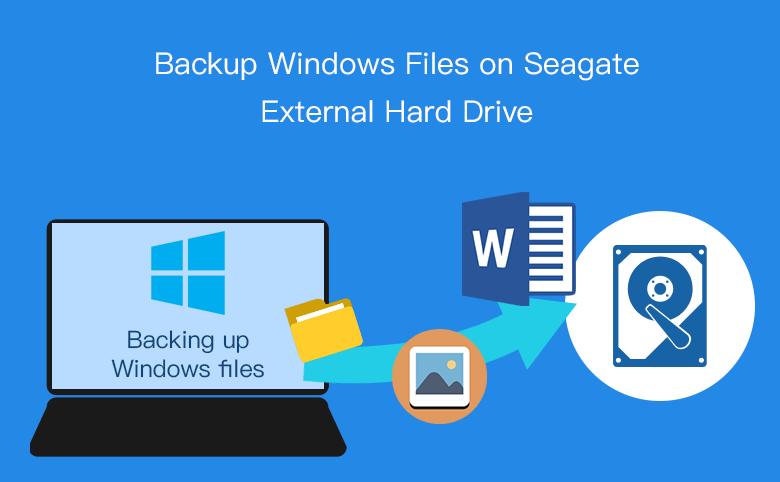 How To Backup Windows Files On Seagate External Hard Drive