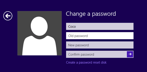 clear password from windows 8
