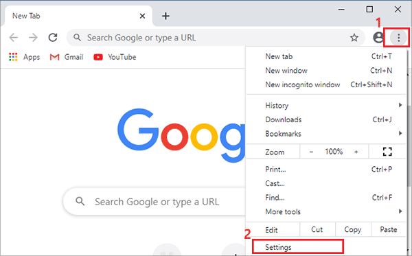 where is google chrome settings chrome settings icon missing