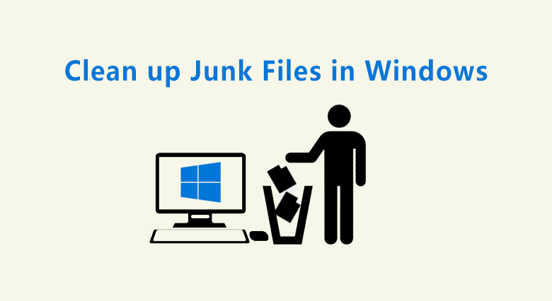 where are my junk files in windows 7