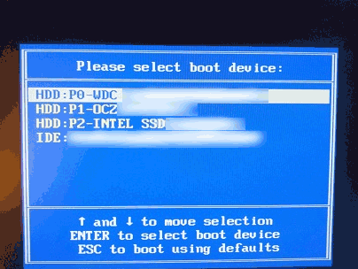 Booting boot from hdd hd0 3 как исправить