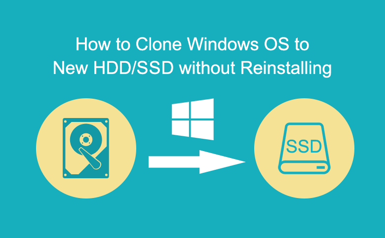 How to Clone and Copy Windows New HDD/SSD without Reinstalling