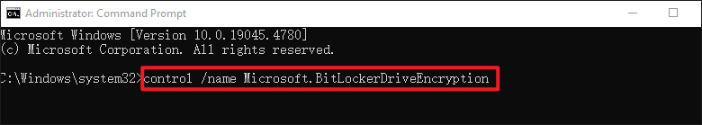 Manage BitLocker