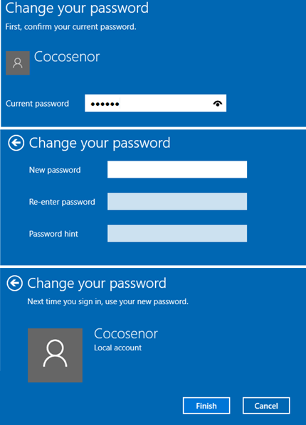 windows 10 no password lock screen