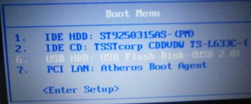 acer laptop boot from usb