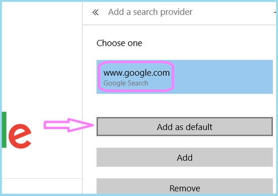 what is microsoft edge home page default