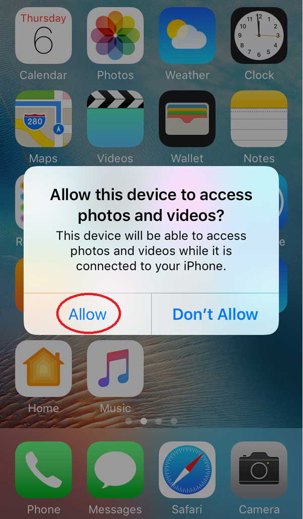 how to upload iphone photos to pc