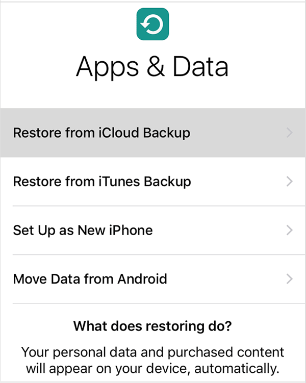 iphone backup asking for password never set