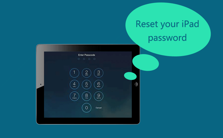 reset ipad without apple id password