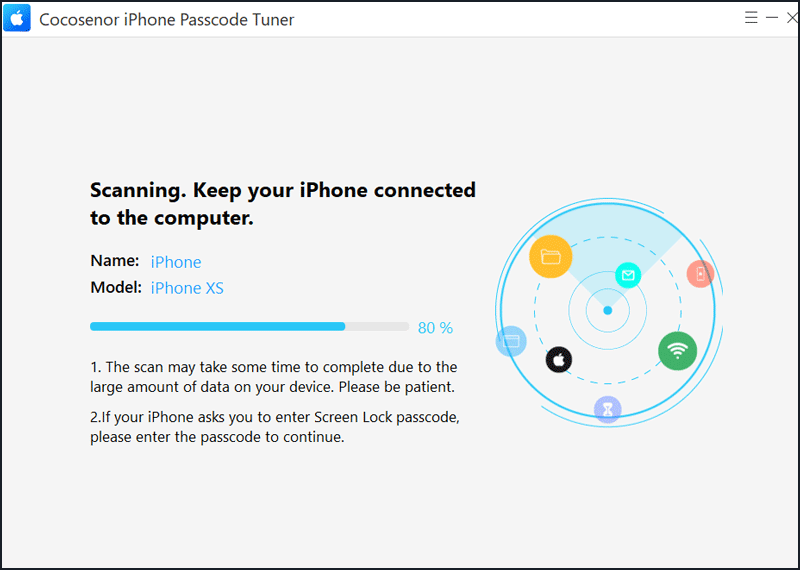unlock your iPhone screen