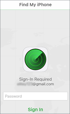 cant sign out of find my iphone