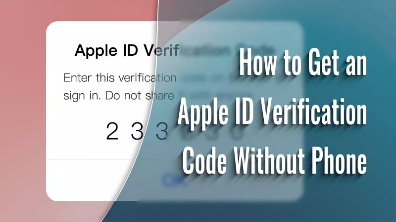 Get a verification code