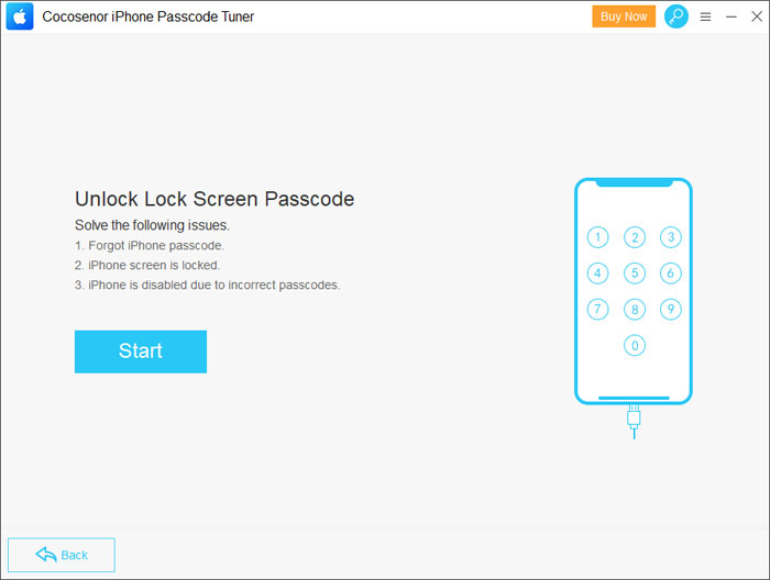 get past lock screen iphone