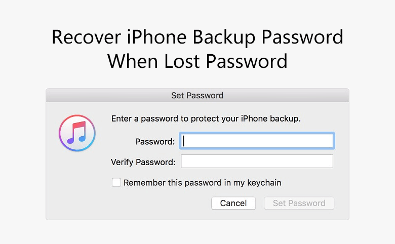 what is an iphone backup password