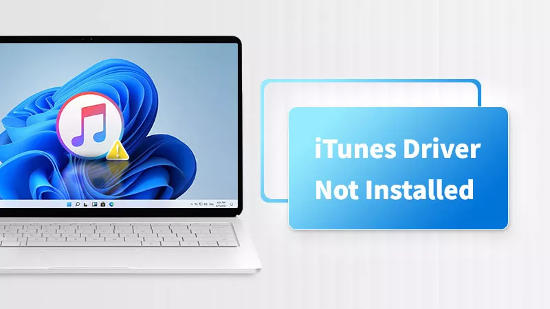iTunes driver not installed