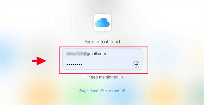 find my iphone icloud sign in