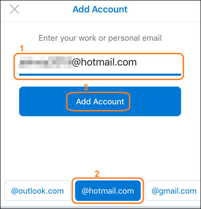 How to Add Hotmail Email to iPhone or iPad