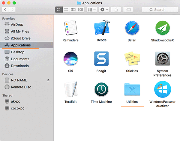 how to lock a folder in mac