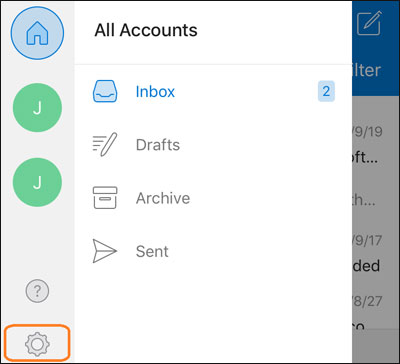 how to add signature in outlook on iphone