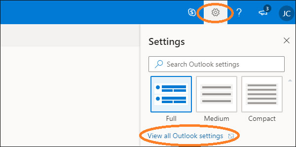 how to change email signature in outlook website