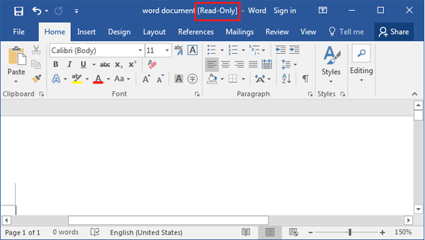 unlock a document for editing in word 2011 on mac