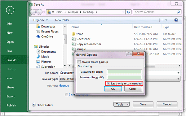 how to enable editing in excel 2013