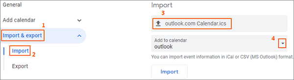 Tutorial How to Add Outlook Calendar to Google Calendar