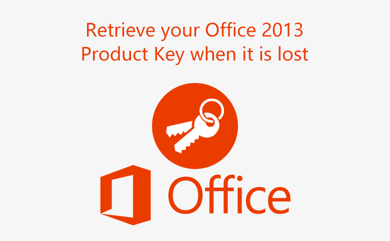 recover office 2013 product key