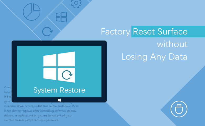 how to reset microsoft surface rt to factory default