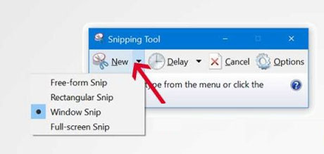 surface pro snipping tool