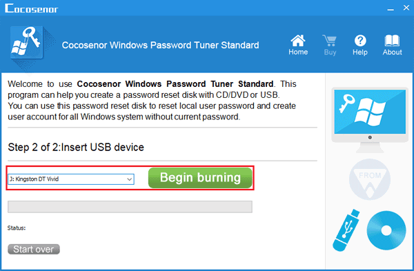 knoppix reset windows password