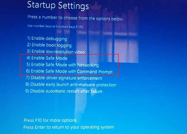 how to enter safe mode in hp laptop