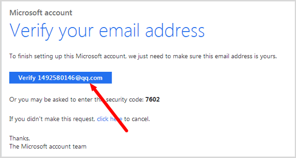 how do i find the email address for my microsoft account