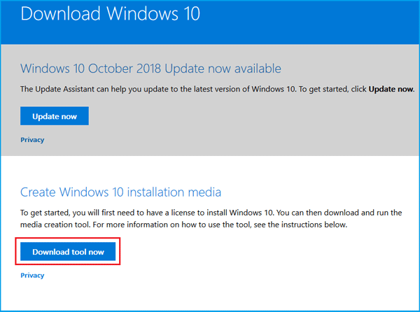 windows 10 media creation tool slow download