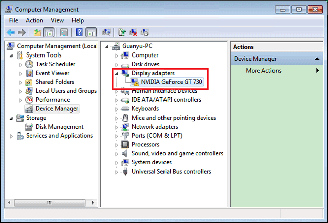 yellow question mark in device manager