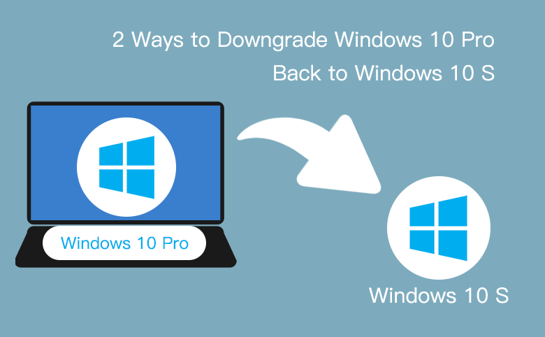 can i downgrade from windows 10 pro to home and keep my data
