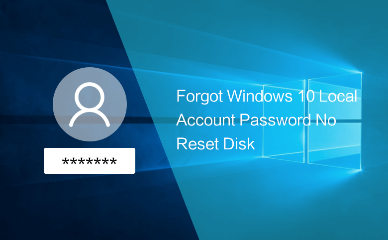 no password factory reset windows 10
