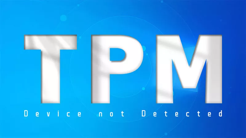 TPM cannot be found