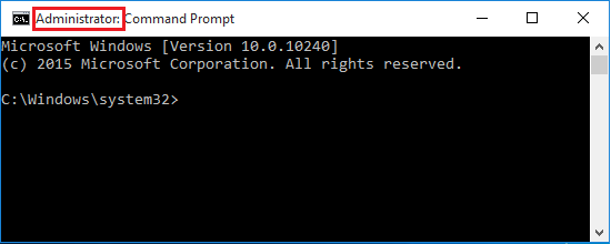 windows 10 open administrator command prompt