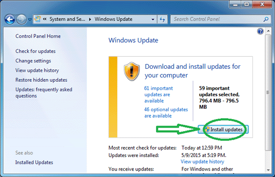 windows 7 update downloader