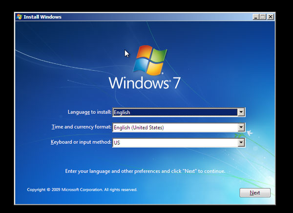 how to wipe a computer without logging in windows 7