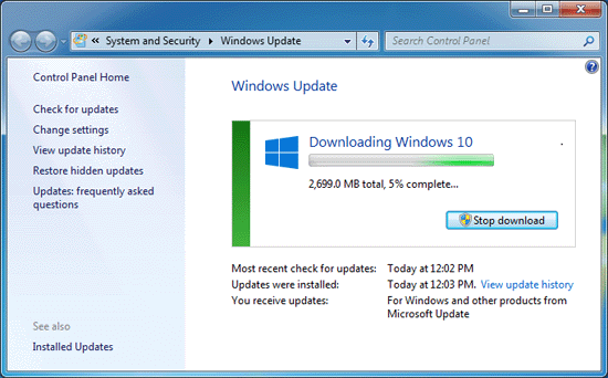 Windows 10 will automatically download on to Windows 7 or 8 PCs, Windows  10