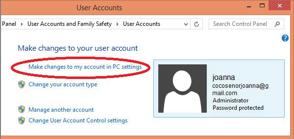 how to switch between my two email accounts in outlook