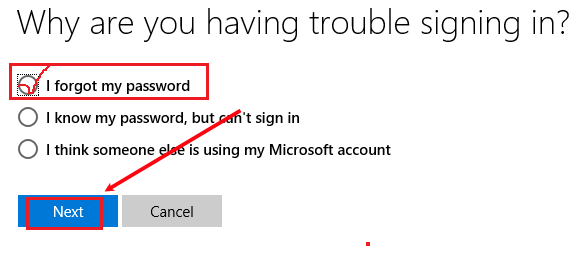 i have not changed password on my microsoft account