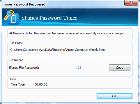 recover itunes password